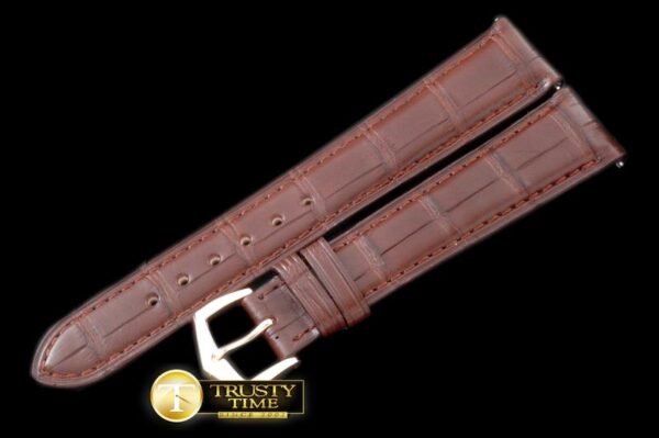 PPACC004B - Cinturino croc marrone RG 20/16/ fibbia Insignia