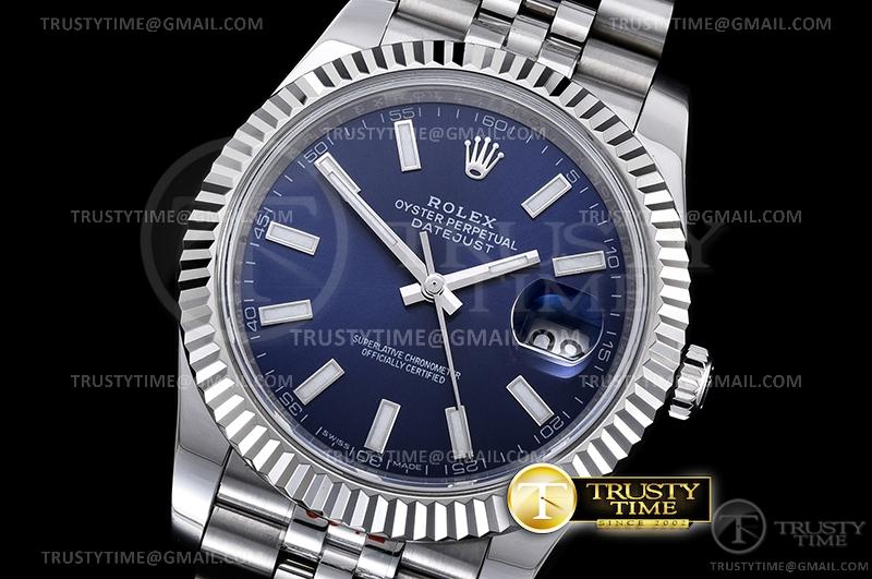 R2DJ0252G - Datejust Blau 36mm Jub VSF – Bild 3