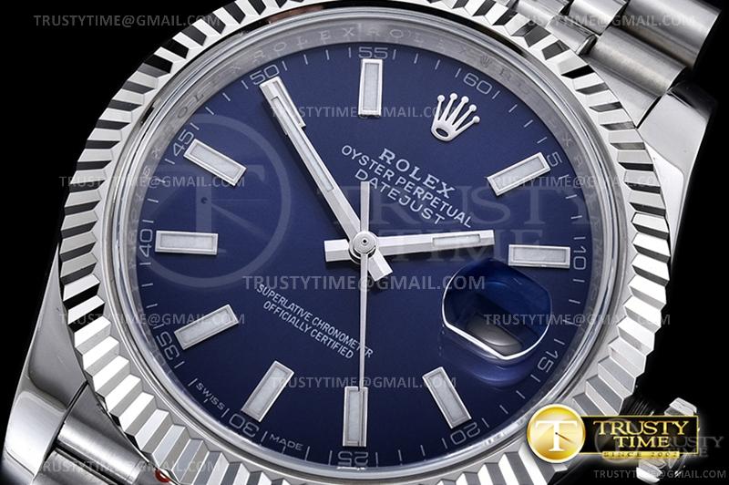 R2DJ0252G - Datejust Blau 36mm Jub VSF – Bild 5