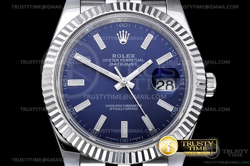 R2DJ0252G - Datejust Blau 36mm Jub VSF – Bild 4