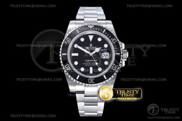 ROLSUB0282 - Submariner 116610LN 904L SS/SS Blk V3 ZZF SA3135