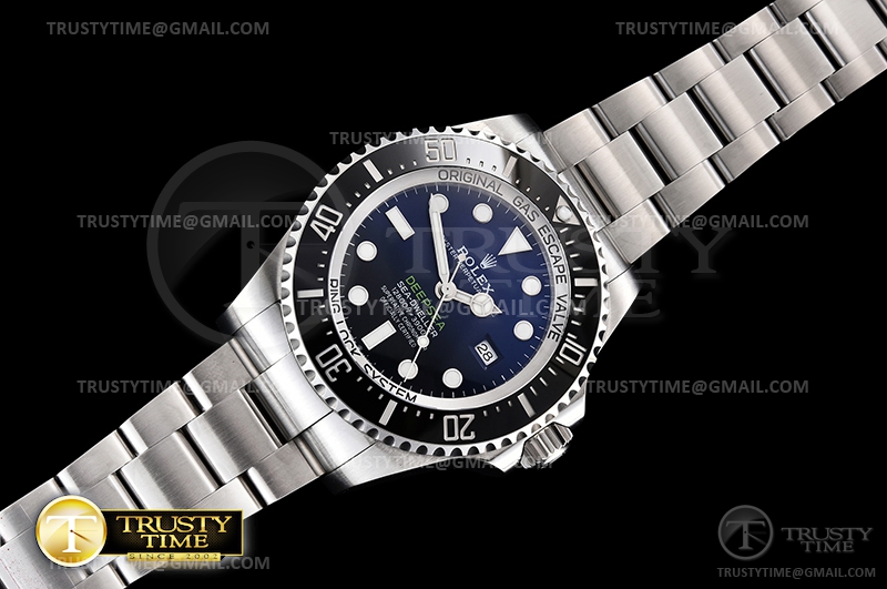 ROLSD097A - Deep Sea Dweller D-Blue 126660 904L SS VSF - immagine 4