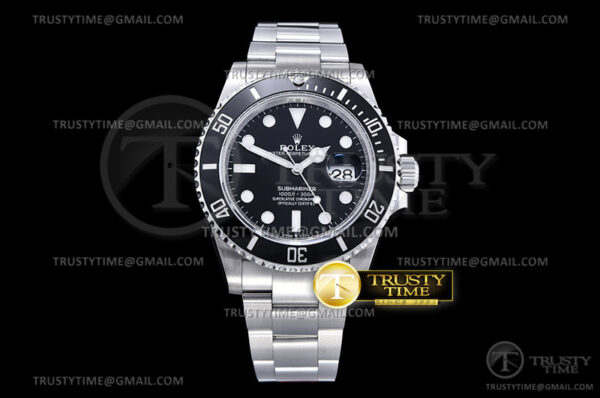 ROLSUB0343A - Submariner 126610LN Clean Factory 41mm 904L SS/SS Blk  A3235
