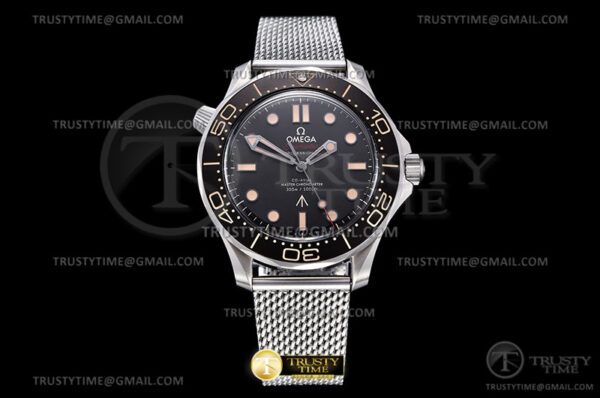 OMG0721 - Seamaster 300m No Time To Die 007 TI/SS ORF A8806