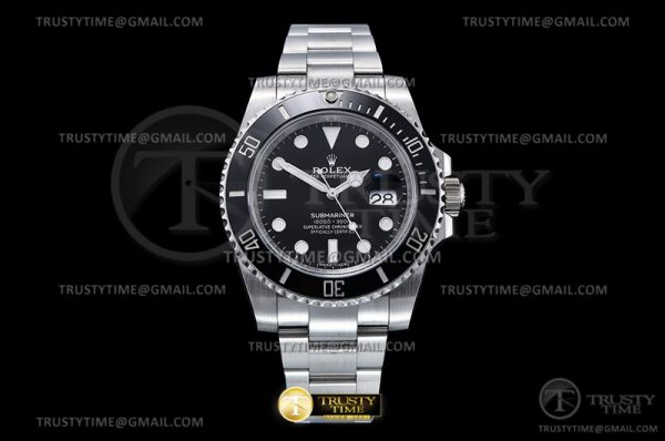 ROLSUB0417A - Submariner 116610LN 904L SS/SS Blk CLEAN FACTORY V2 VS3135