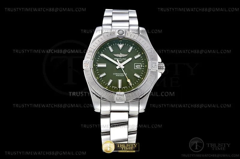 BSW0490A - Avenger 43mm SS/SS Verde OXF A2824