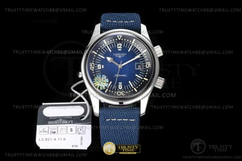 LON044A - Longines Legend Diver SS/NY Blue A2824