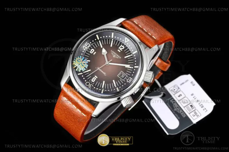 LON044B - Longines Legend Diver SS/LE Brown A2824
