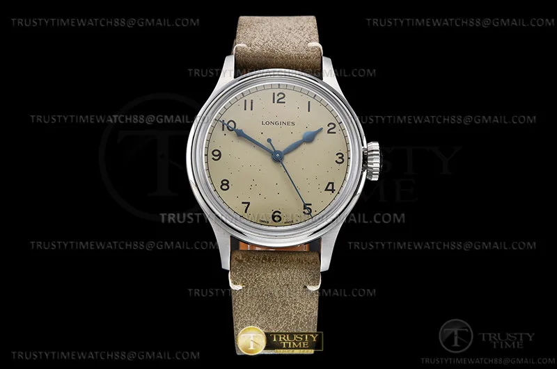 LON046 - Longines Heritage Military SS/LE Crema JAF A2824