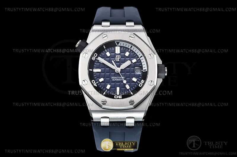 AP0769B - Royal Oak Offshore Diver 15720 SS/RU azul ZF A4308