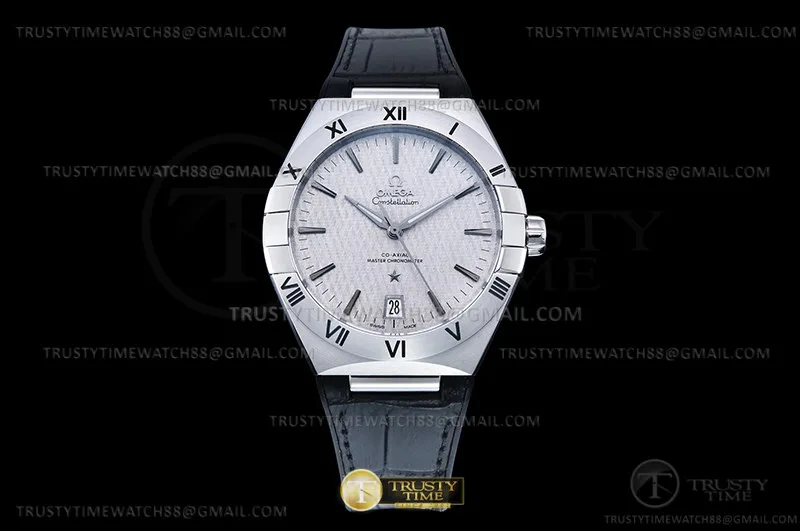 OMG0789B - Constellation Co-Axial 41mm SS/LE White VSF A8900