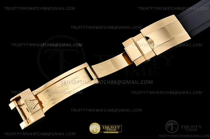 ROLDYT0391 - Daytona 116518 904L YG/RU Gold/Stk QF V2 Asia 4130