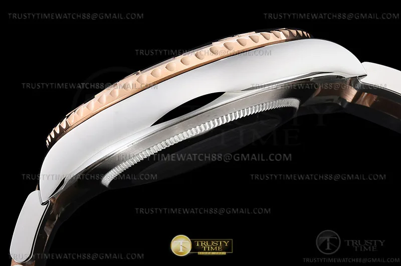 ROLYM223A - YachtMaster 126621 40mm 904 RG/SS Brown Clean VR3235