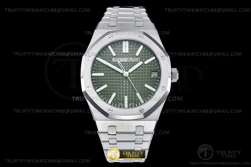 AP0776D - Royal Oak 41mm 15510 SS/SS verde ZF A4302