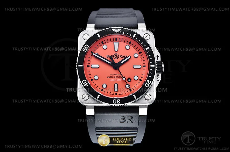 BR133A - Bell Ross BR03-92 Diver 42mm SS/RU Org WMF MY9015