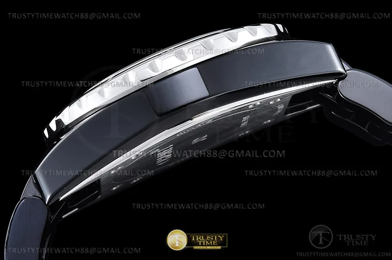 CHA022 - J-12 Ladies 33mm CER/CER Blk/Num XF Sw Qtz