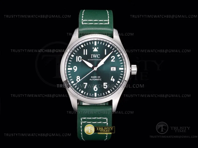 IWC0530C - Mark XX IWC328201 SS/LE Green AOF Asia 2824