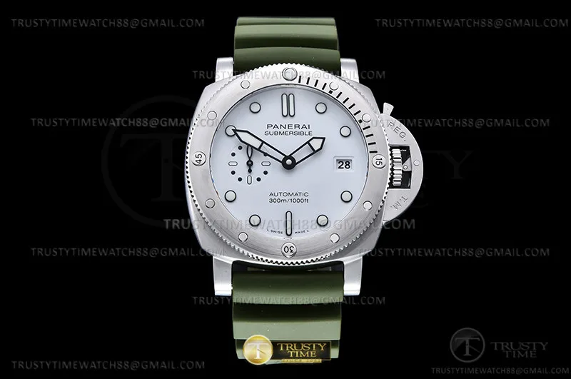 PN1226VRU - PAM 1226 Sub Quaranta 44mm SS/RU Wht VSF P9010