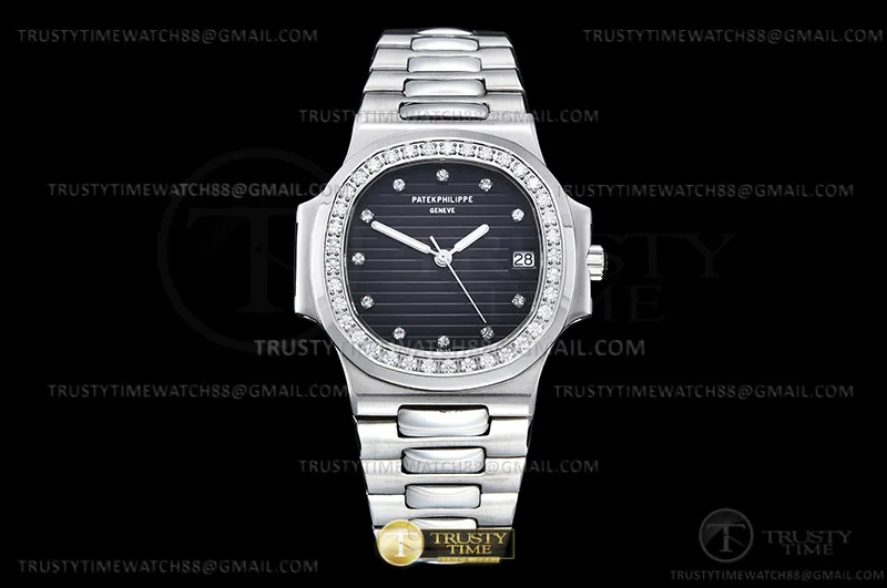 PP0475C - Nautilus 3800 37mm Dia SS/SS Black/Dia BPF A2824
