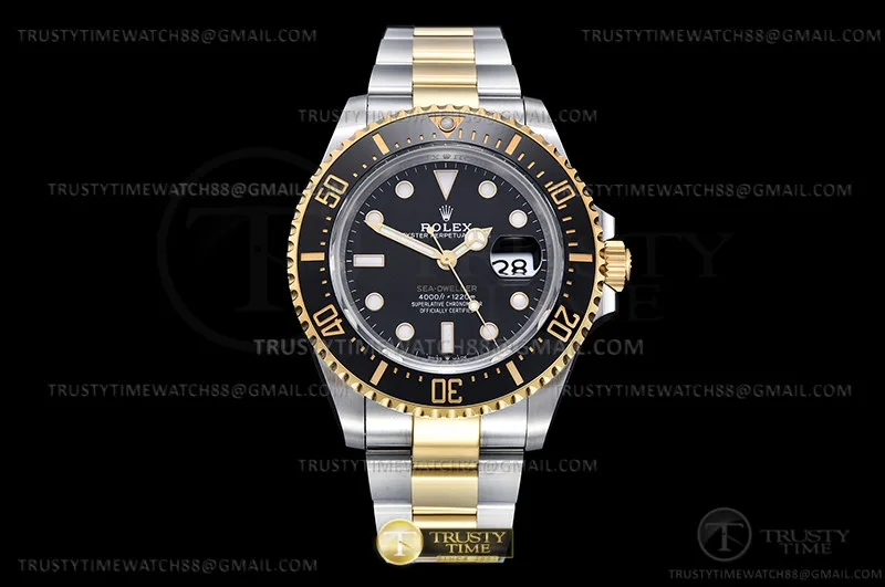 ROLSD0120 - Sea Dweller 126603 YG/SS negro VSF VS3235