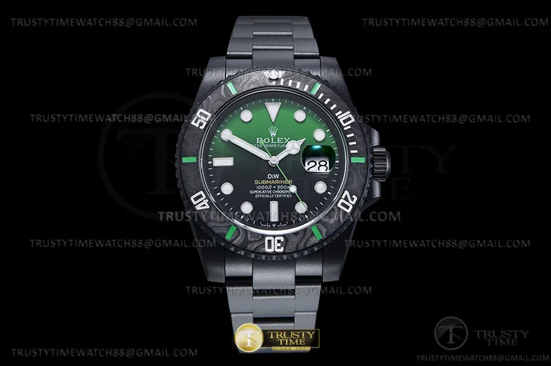 ROLSUB0445C - Submariner DiW FC DLC/DLC G-Grn VSF VS3135
