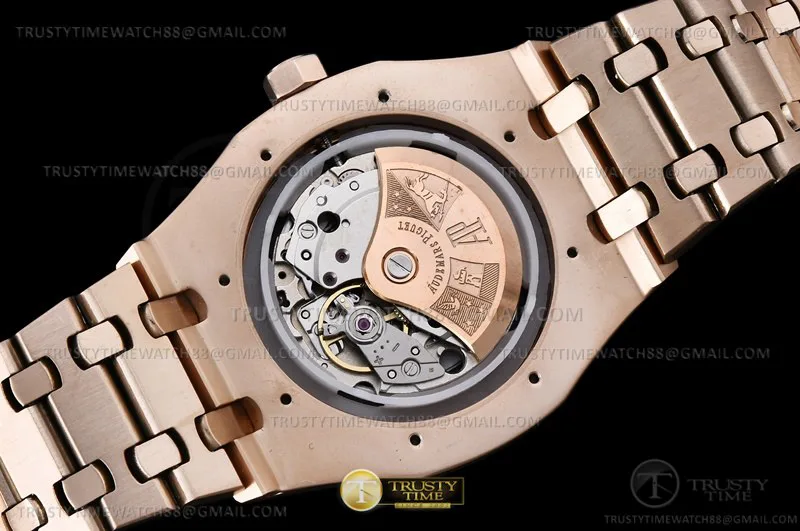 AP0782 - Royal Oak 41mm 15500 RG/RG Black GDF MY8215