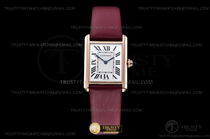CAR0560D - Cartier Tank Must Lrg RG/LE Wht F1F Sw Qtz