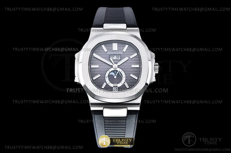 PP0478B - Nautilus Annual Cal. 5726A SS/RU Grey PPF MY9015