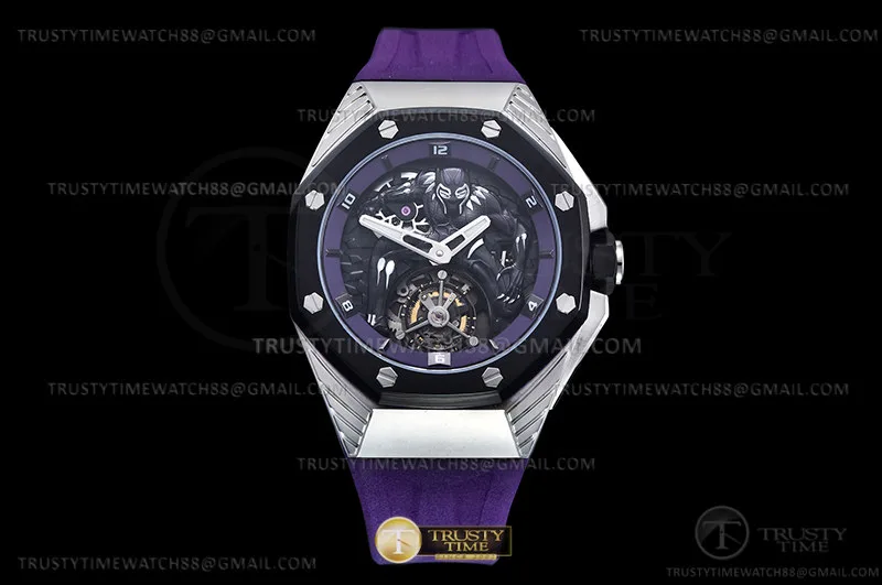 AP0784 - Royal Oak Concept Blk Panther CER TI/RU Blk WMF HW2965