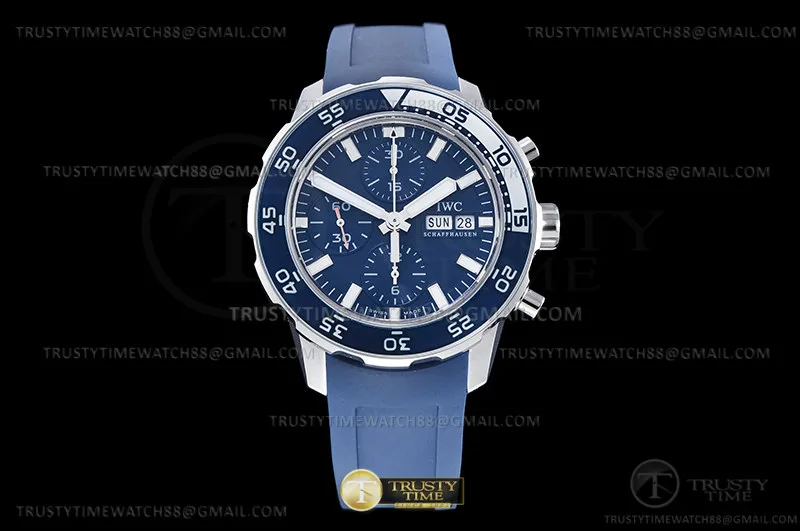 IWC0539A - Aquatimer Chronograph IW376711 SS/RU bleu V6S A7750