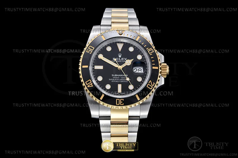 ROLSUB0454B - Submariner 116613LN 904 YG/SS Black AR+ VS3135