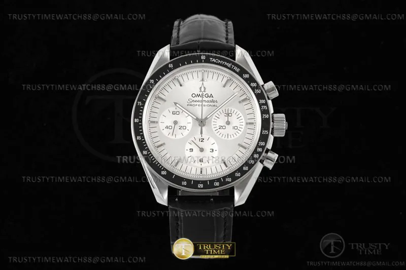 OMG0808 - SpeedMaster MoonWatch SS/LE White RMF Lemania HW