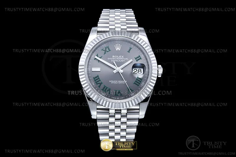 R2DJ0448B - DJ2 41mm Jub Flt 904L SS/SS gris/Rm VSF VS3235