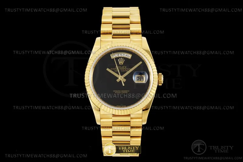 RDD0280E - DayDate 36mm Pre Flt YG/YG Oynx Blk RAF A2836