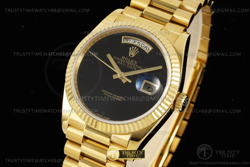 RDD0280E - DayDate 36mm Pre Flt YG/YG Oynx Blk RAF A2836