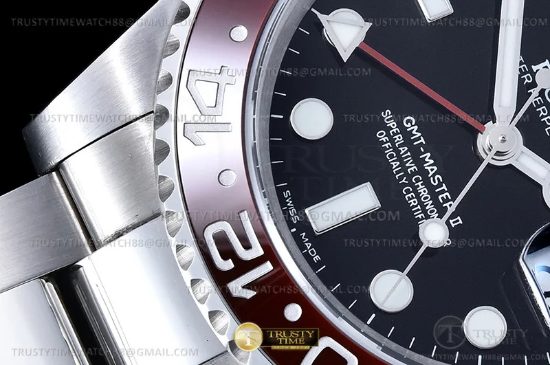 ROLGMT0278A - GMT II 116719BLRO Pepsi 904 Oys SS/SS APF VR3186