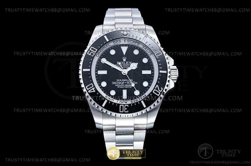 ROLSD0122 -DeepSea Dweller No Date 126660 SS/SS negro APF VR3230