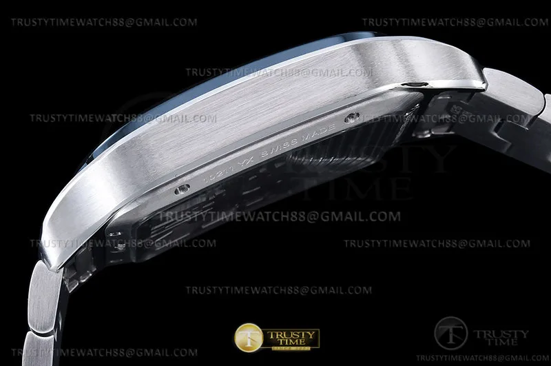 CAR0561B - Santos Cartier Skeleton 40mm Blu SS/SS Ske TWF Sw Qtz
