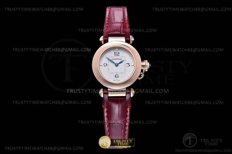 CAR0564B - Pasha Donna Rosso RG/LE Bianco/Num AF Qtz