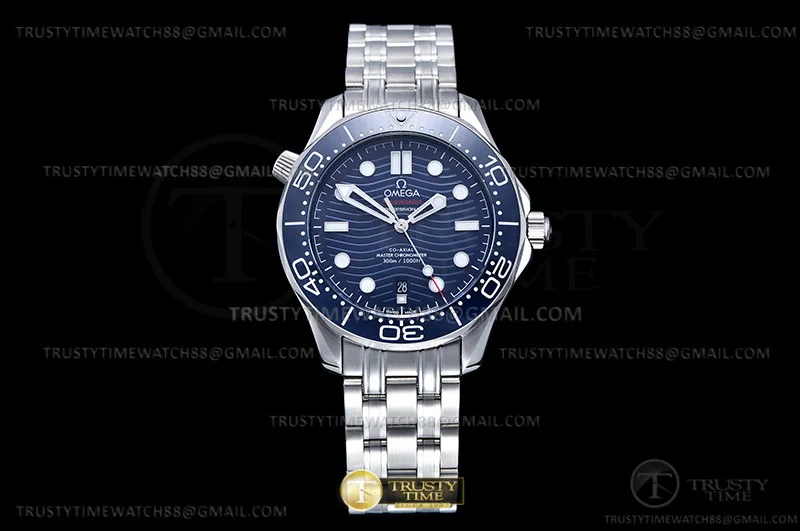 OMG0811A - Seamaster 300m 2018 Blue SS/SS Blue GDF MY8215
