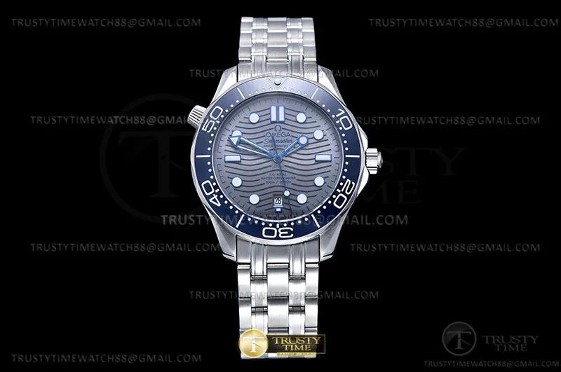 OMG0811C - Seamaster 300m 2018 Blue SS/SS Grey GDF MY8215