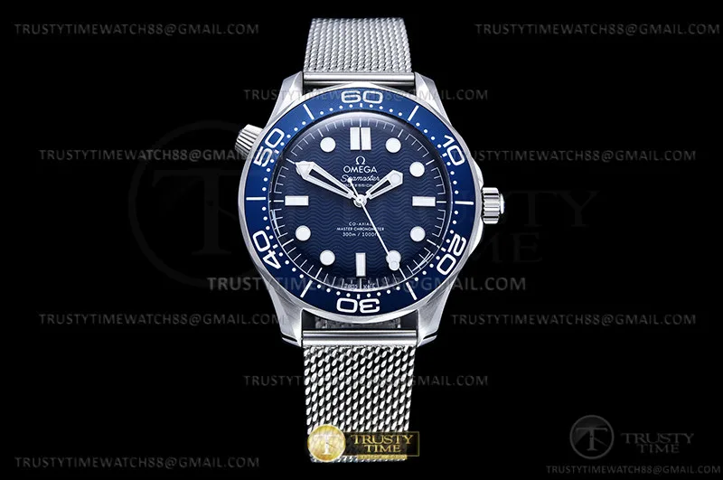 OMG0818 - Seamaster 300 James Bond 60th Anni SS/SS VSF A8806