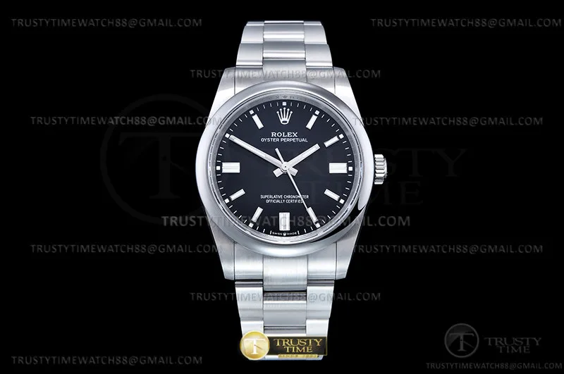 ROYP023C - Oyster Pert 36mm 904 126000 SS/SS negro GMF V2 VR3230