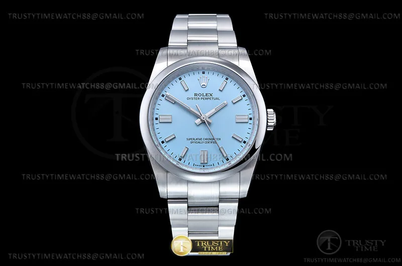 ROYP023F -Oyster Pert 36mm 904 126000 SS/SS T-Blue GMF V2 VR3230