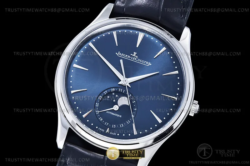 JL204 - Master Ultra Thin Moonphase SS/LE Blue ZF A925