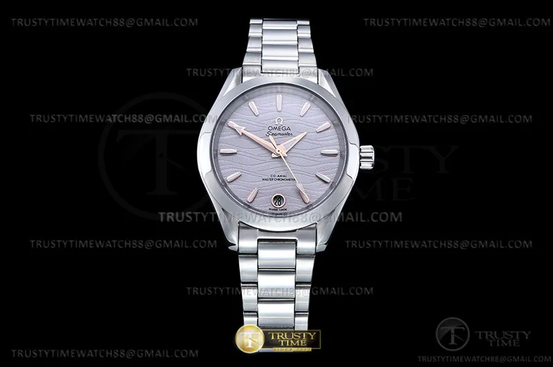 OMG0822A - Aqua Terra Shades 34mm SS/SS P-Grey/RG A8F A2813
