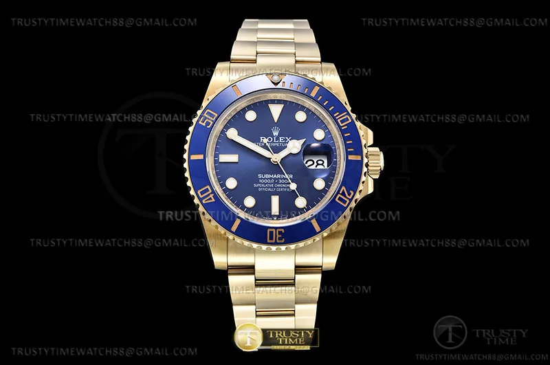 ROLSUB0462A - Submariner 126618LB YG/YG Blue BPF VR3235