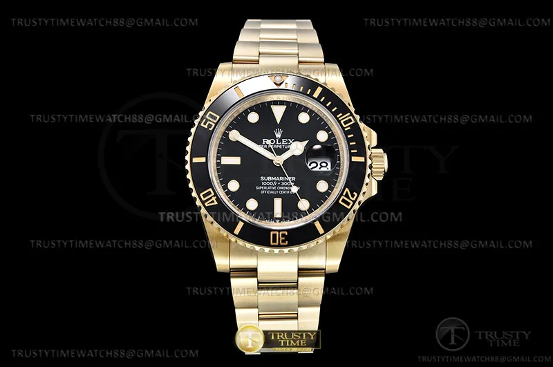 ROLSUB0462B - Submariner 126618LN YG/YG Blk BPF VR3235