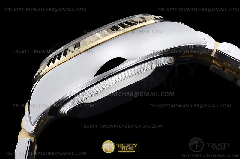 RDJ0434E - DJ Ladies 28mm Jub Flt 904L YG/SS Gold/Dia GMF A2671