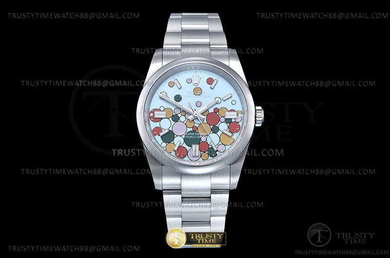 ROYP025B - Oyster Pert. 36mm 126000 904 SS/SS Bubbles GMF A2824